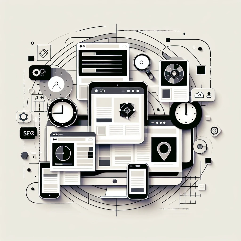 A beautifully designed, responsive website on a desktop and mobile device.